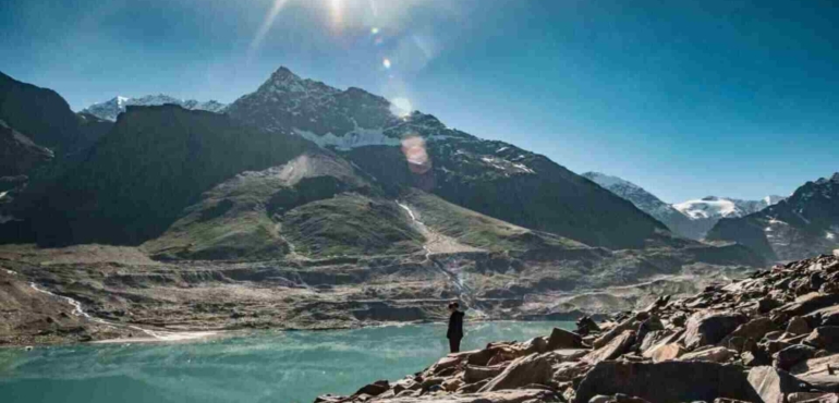 Alyas Lake in Lahaul Valley